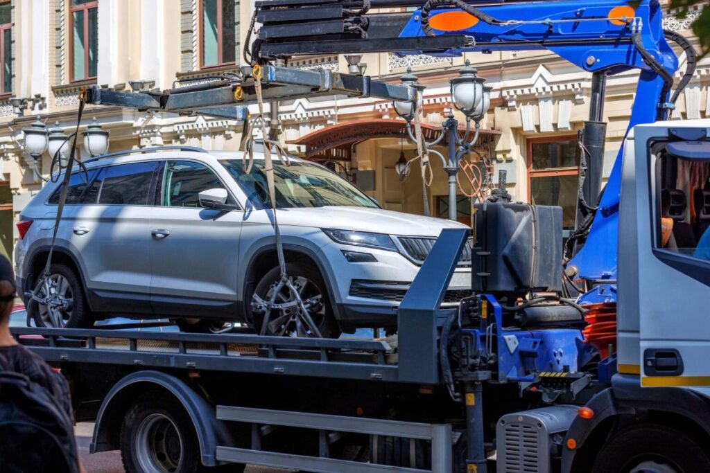 Prestige car towing Hobart service moving a classic vehicle safely.
